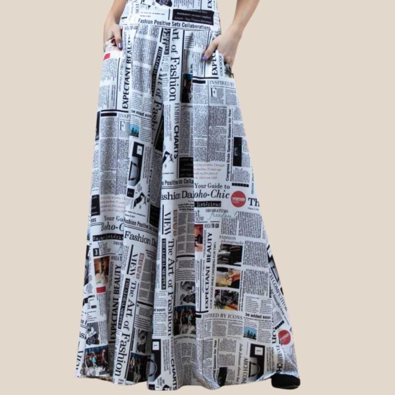 Newsprint Palazzo